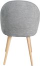 Moe's Home Collection Clarissa 2-Piece Grey Dining Chair Set-3
