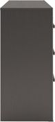 Signature Design by Ashley® Broachmyn Black/Gray 6-Drawer Dresser-3