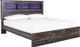 Signature Design by Ashley® Drystan 5-Piece Brown Rustic King Storage Bed Set-1