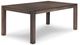 Handstone Customizable Contempo Slate Grey 54x96 Harvest Table with 2x12" Leaf's-0