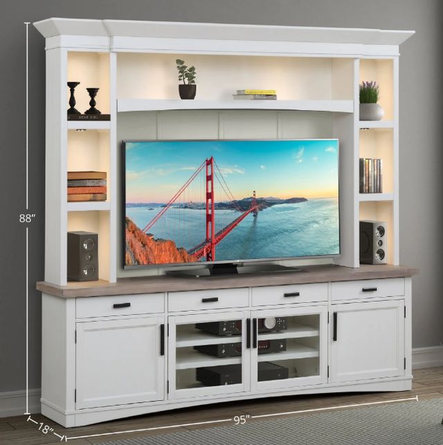 Parker House® Americana Modern Cotton Entertainment Center-2