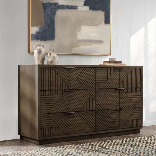 Classic Home Santa Clara Toasted Brown Dresser-1