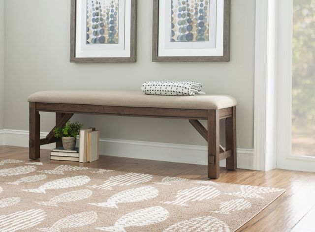 Powell® Turino Rustic Umber Bench-1