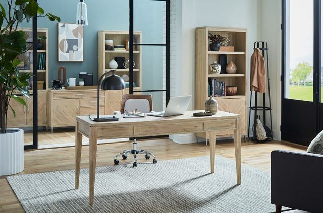 aspenhome® Maddox Biscotti 68" Writing Desk-1