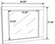 Coaster® Felicity 6-Piece White High Gloss California King Panel Bedroom Set-4
