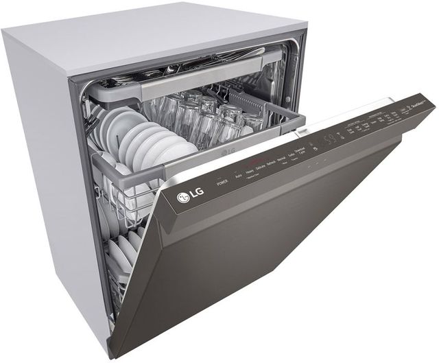 LG 4 Piece PrintProof™ Black Stainless Steel Kitchen Package-3