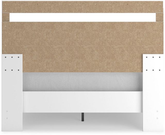 Signature Design by Ashley® Flannia White Full Panel Headboard-2