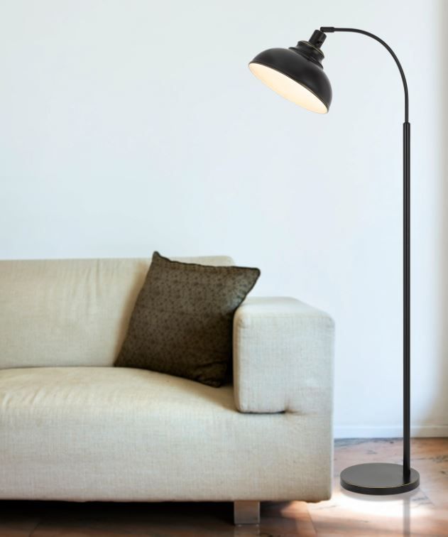 Cal® Lighting & Accessories Dijon Dark Bronze Floor Lamp-2