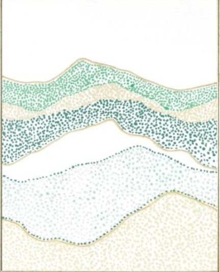 Classy Living Vanna Lam Terra Dots I Wall Art-2