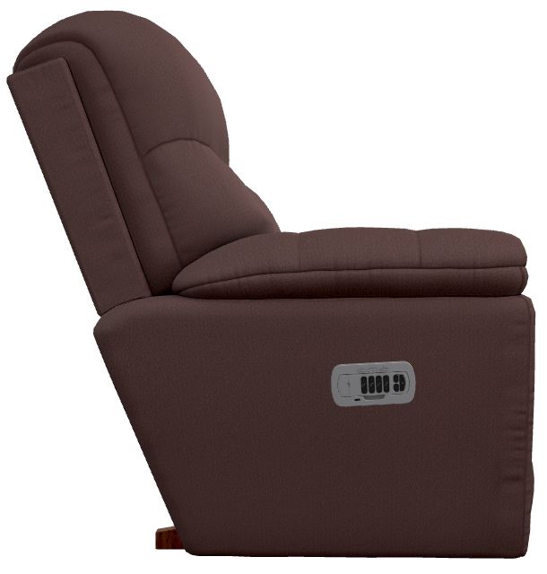 La-Z-Boy® Morrison Burgundy Power Rocking Recliner with Headrest and Lumbar-3