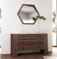 VIG Furniture Modrest Chelton Walnut Mirror-2