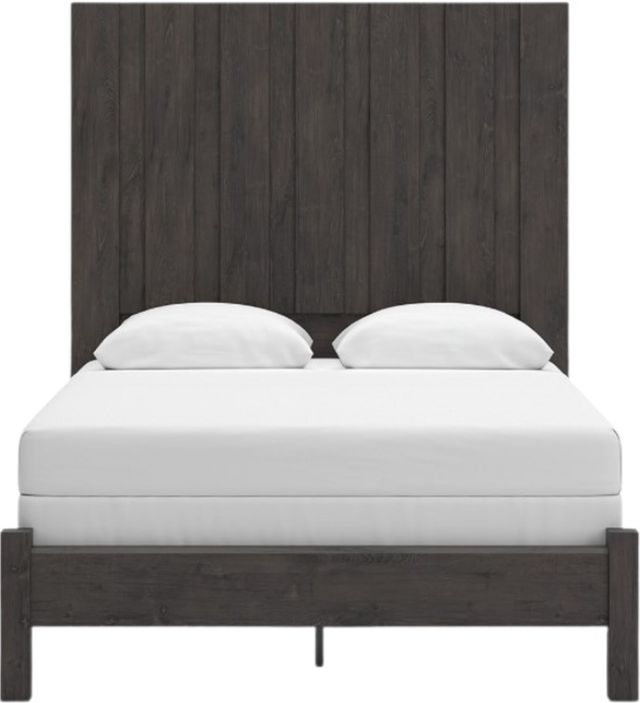Signature Design by Ashley® Fraluna 3-Piece Charcoal Queen Bedroom Set-2