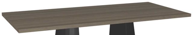 Amisco Customizable Gemma Solid Ash 84" Rectangular Dining Table-1