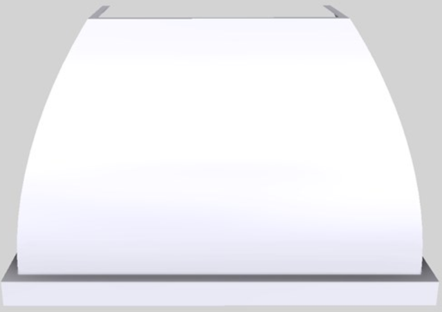 Vent-A-Hood® Designer Series 48" White Wall Mounted Range Hood-0