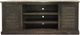 American Heartland Manufacturing Rustic Driftwood Provincial Shutter TV Stand-0
