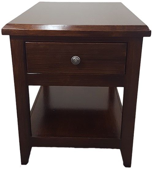 American Heartland Manufacturing Poplar End Table-1