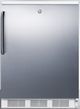 Accucold® by Summit® 24" 5.5 Cu. Ft. Stainless Steel Compact Refrigerator-0