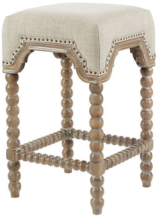 Olliix by Madison Park Silver Christine Counter Stool-0