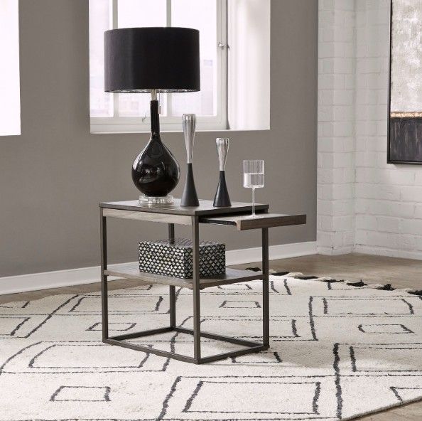Liberty Furniture Jamestown Tobacco Chairside Table-1