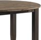 Intercon Beacon Charcoal/Walnut Round Drop Leaf-2