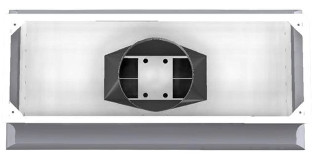 Vent-A-Hood® Designer Series 60" White Island Range Hood-2