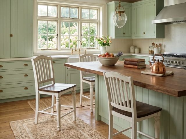 Sunny Designs™ Bourbon County French Country Slatback Counter Stool-1