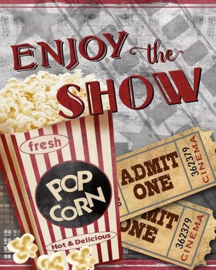Classy Art Movie Night I by Conrad Knutsen Wall Art-0