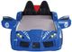 Furniture of America® Trackster Blue Twin Car Bed-2