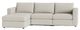 Bassett® Furniture Customizable Beckham 4-Piece Track Arm Modular Sectional -0
