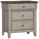 Liberty Furniture Ivy Hollow 4-Piece Dusty Taupe/Weathered Linen Queen Mantle Storage Bedroom Set-4