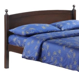 Night & Day Furniture™ Zest Bedroom Licorice Dark Chocolate Full Panel Bed-2