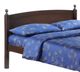 Night & Day Furniture™ Zest Bedroom Licorice Dark Chocolate Full Panel Bed-2