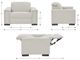 La-Z-Boy® Armitage Toast Power Reclining Chair and a Half with Headrest-2