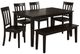 Jofran Inc.Simplicity 6-Piece Espresso Dining Set-0