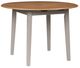 Signature Design by Ashley® Gesthaven Gray/Natural Round Drop Leaf Table-0