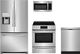 Frigidaire® 4 Piece Kitchen Package-Stainless Steel-0