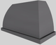 Vent-A-Hood® Designer Series 54" Gunsmoke Wall Mounted Range Hood-1