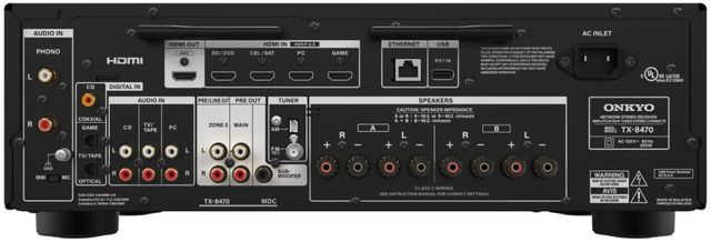 Onkyo® 2 Channel Network Stereo Receiver-4