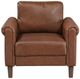 Homelegance® Hector Chocolate Accent Chair-2