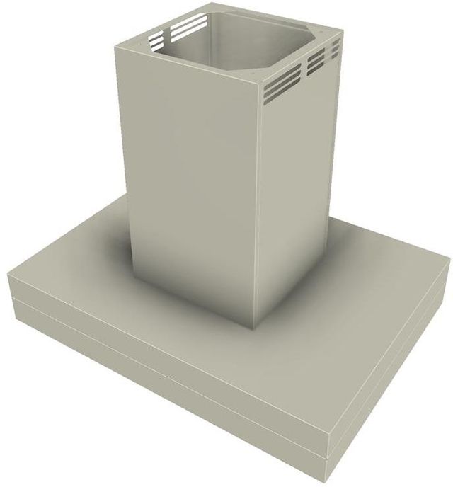 Vent-A-Hood® 36" Biscuit ARS Contemporary Island Range Hood-1