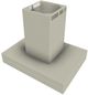 Vent-A-Hood® 36" Biscuit ARS Contemporary Island Range Hood-1