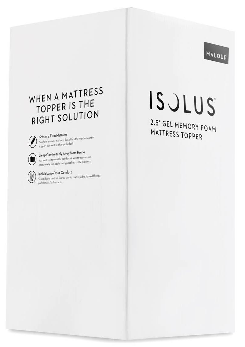 Malouf ISOLUS Mattress Topper - Thumbnail 2