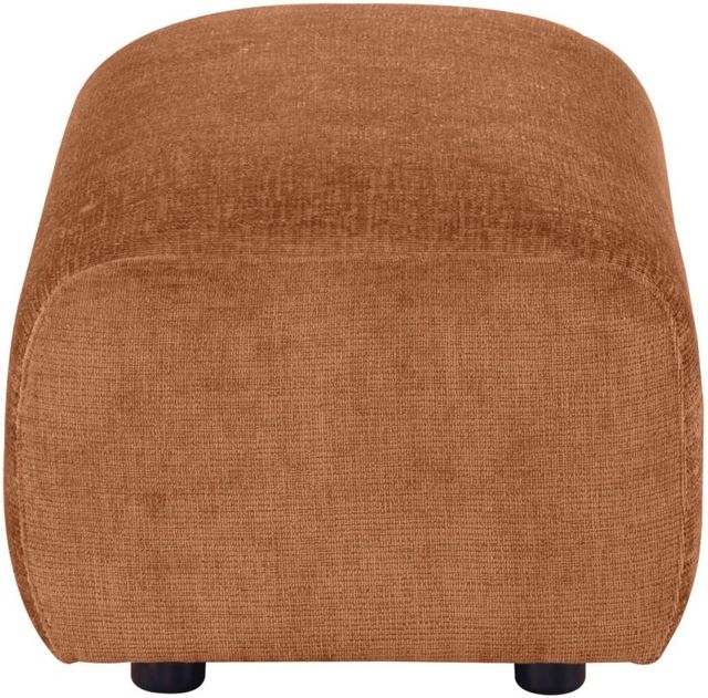 Coaster® Burnett Burnt Orange Chenille Upholstered Ottoman-2
