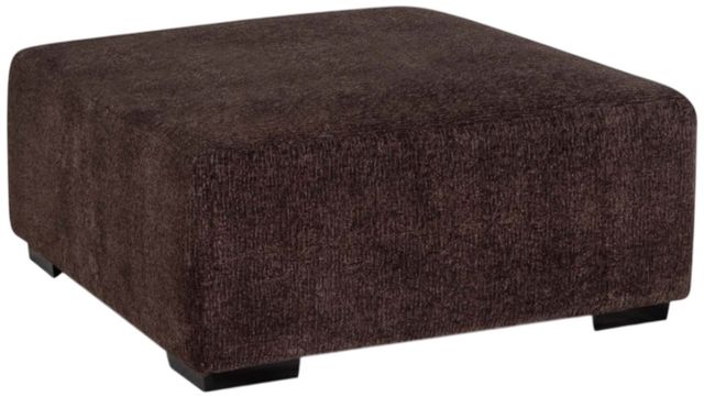 Franklin™ Donegal Frenzy Chocolate Square Ottoman-0
