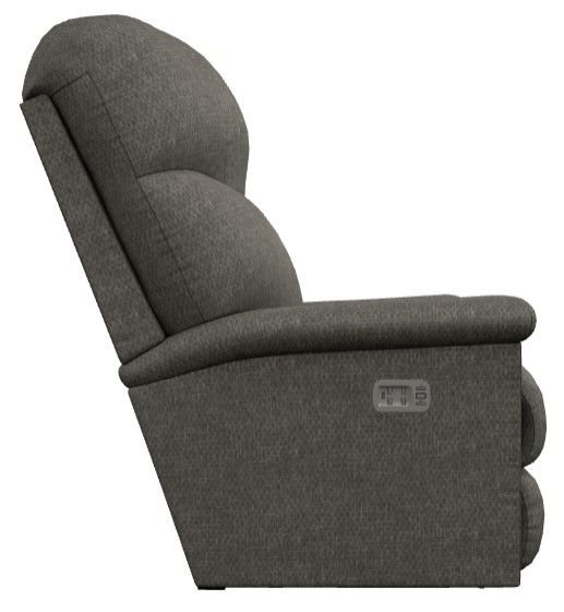 La-Z-Boy® Lancer Graphite Power Wall Recliner with Headrest and Lumbar-2