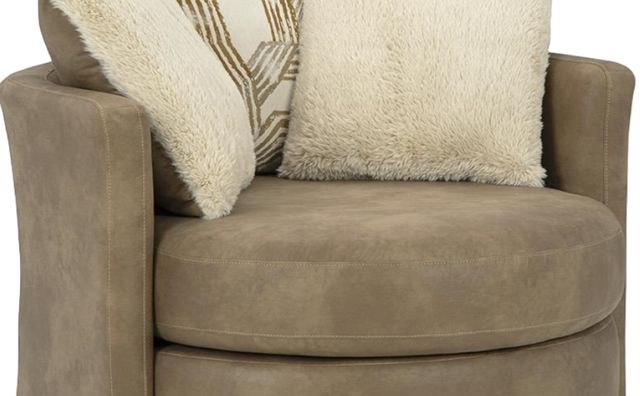 Albany Industries Crow Camel Swivel Chair-1