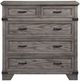 Intercon Forge Wire Brushed Steel Gray Media Chest-2