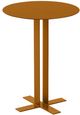 Korson Furniture Loft Colourado Rust Side Table-0