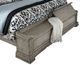 Pulaski™ Madison Ridge Gray California King Panel Bed with Blanket Chest Footboard-3