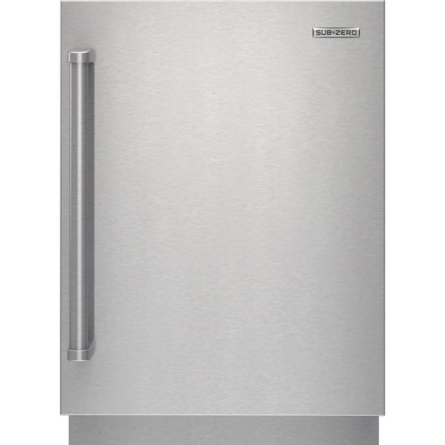 Sub-Zero® Designer Stainless Steel Right Hinge Outdoor Undercounter Refrigerator Door Panel Kit with Pro Handle-0